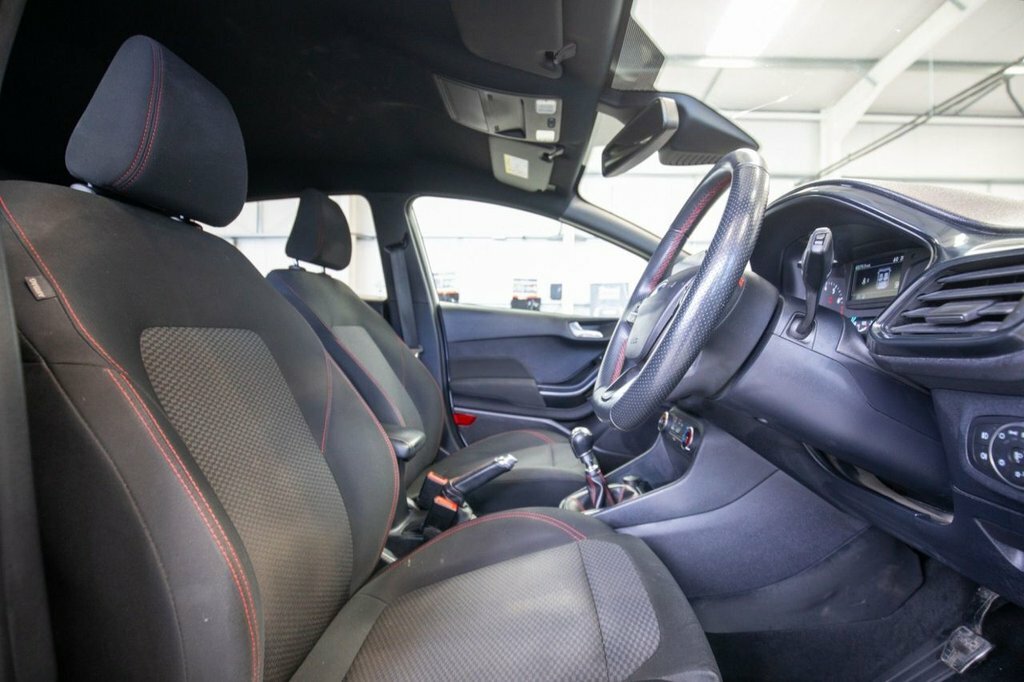 Ford Fiesta 1L St-line Edition WN20KUD White #3
