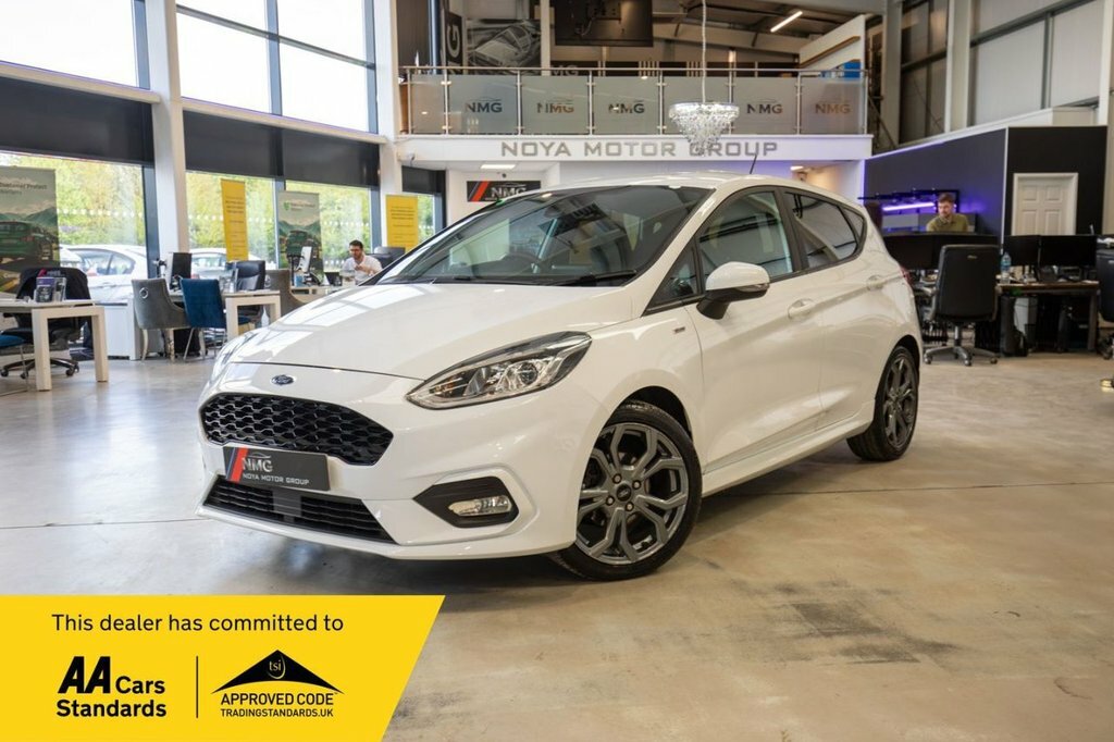 Ford Fiesta 1L St-line Edition WN20KUD White