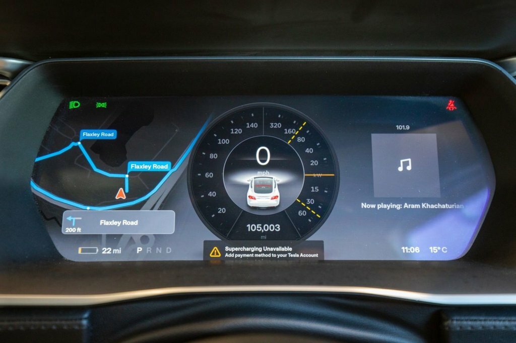 Tesla Model S 85 Auto 5dr Grey #23