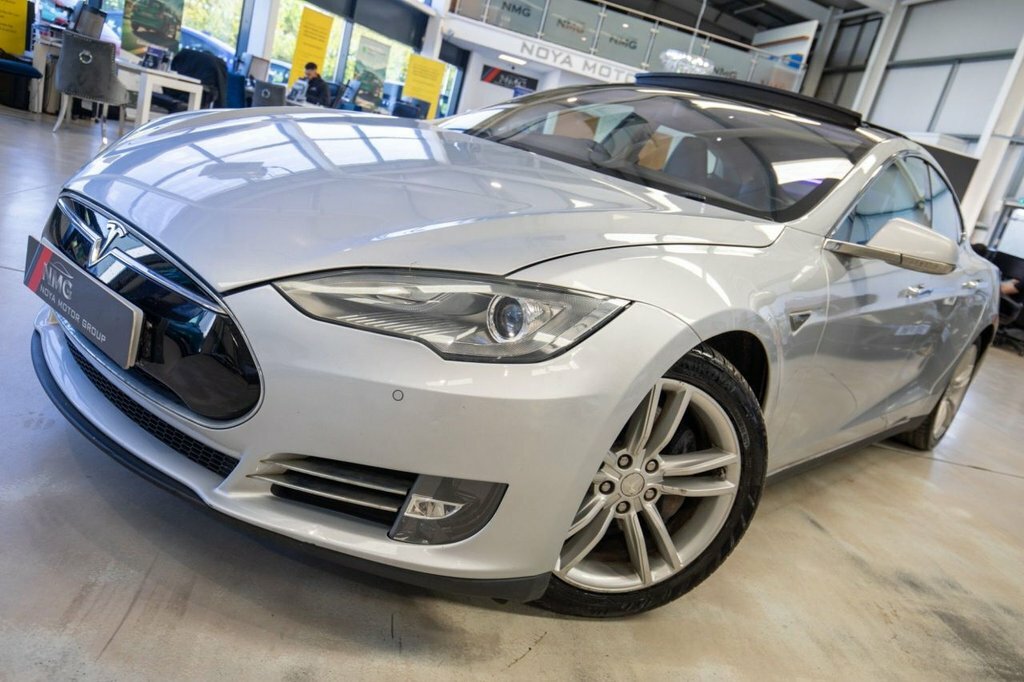 Tesla Model S 85 Auto 5dr Grey #5