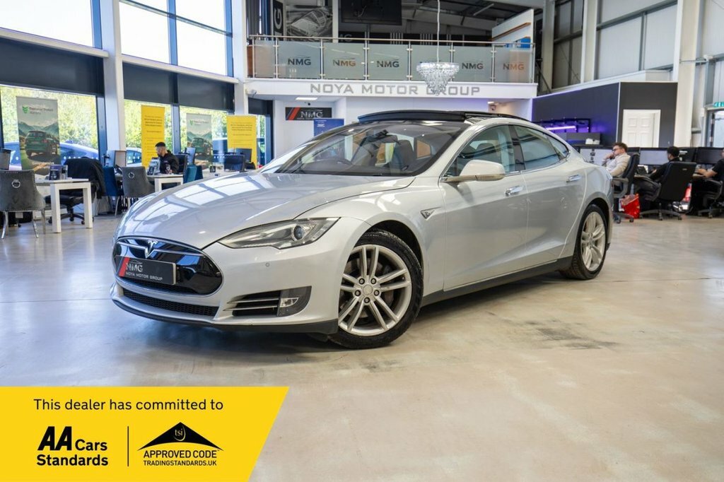 Tesla Model S 85 Auto 5dr Grey #1