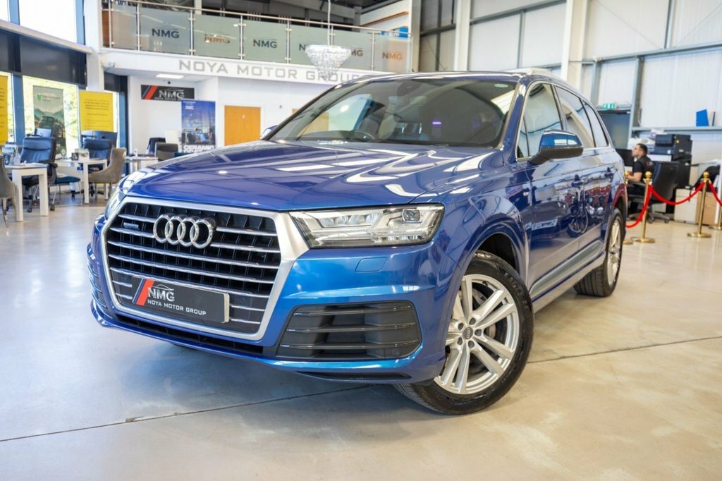 Audi Q7 3L S Line BL67FEK Blue #4