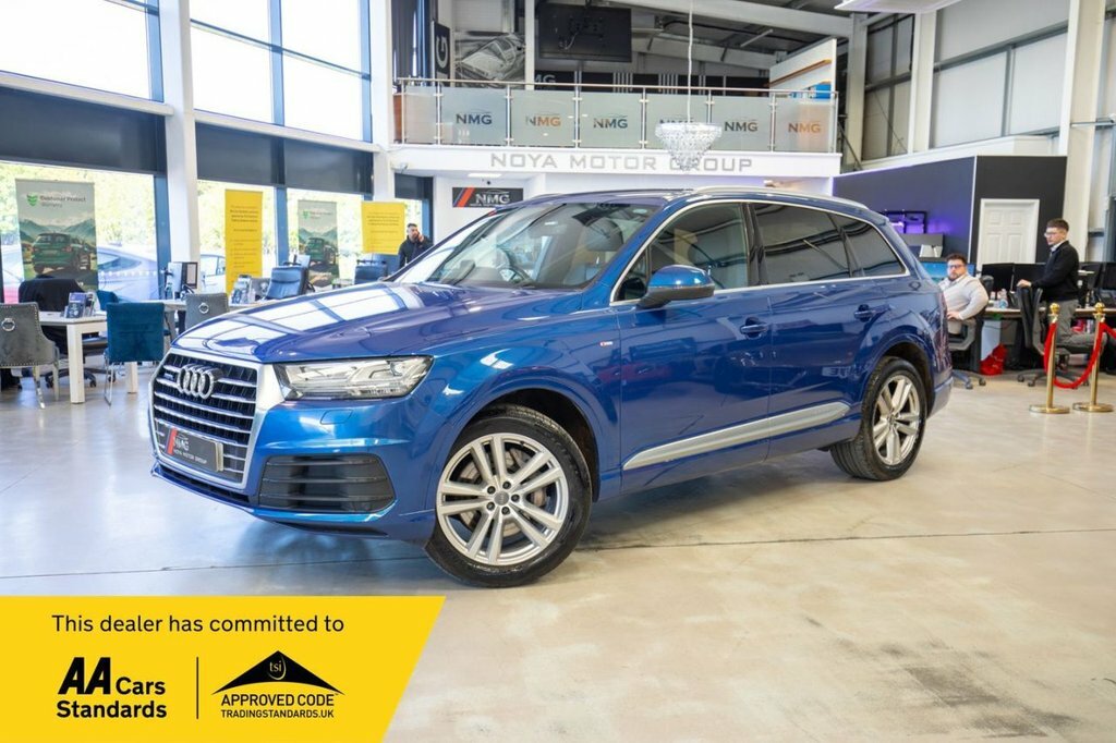 Audi Q7 3L S Line Blue