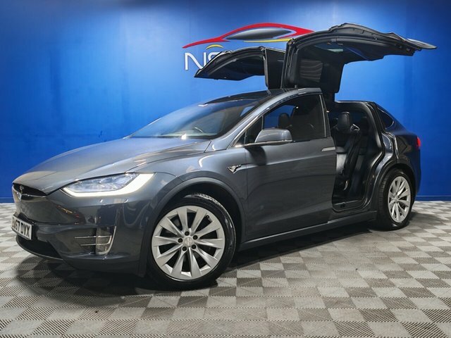 Tesla Model X Dual Motor Suv Silver
