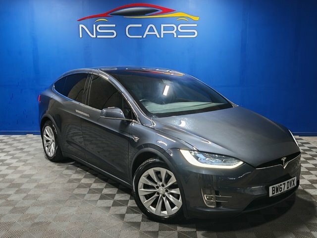 Tesla Model X Dual Motor Suv BW67DVX Silver #2