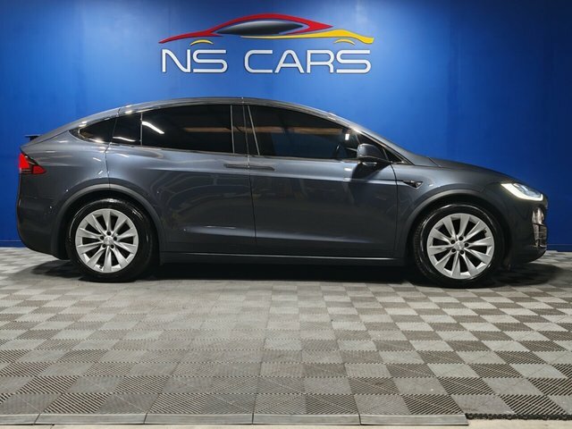 Tesla Model X Dual Motor Suv BW67DVX Silver #3