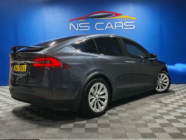Tesla Model X Dual Motor Suv BW67DVX Silver #4