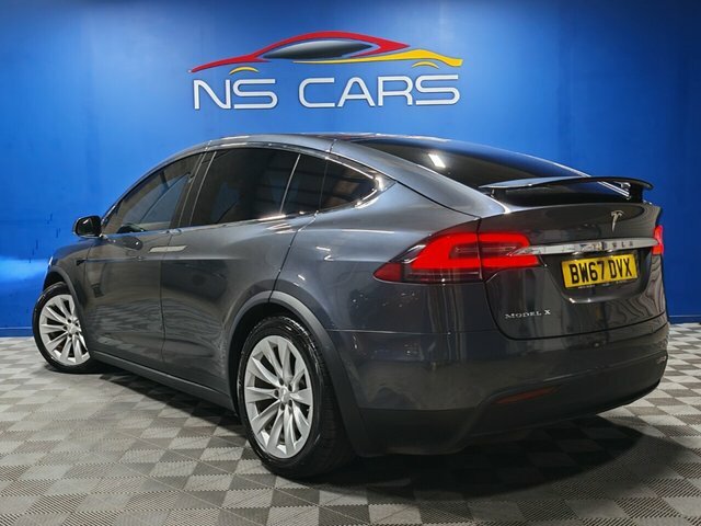 Tesla Model X Dual Motor Suv BW67DVX Silver #6