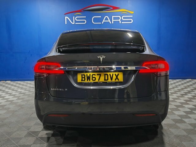 Tesla Model X Dual Motor Suv BW67DVX Silver #5