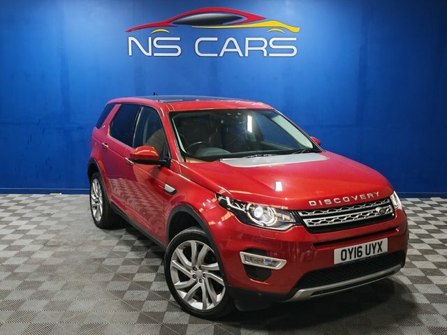 Land Rover Discovery Sport Td4 Hse Luxury Suv Red