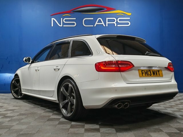 Audi A4 Avant Tdi Black Edition Estate White #3