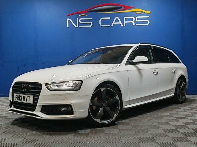Audi A4 Avant Tdi Black Edition Estate White