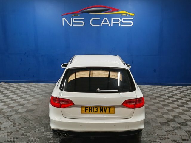 Audi A4 Avant Tdi Black Edition Estate White #4