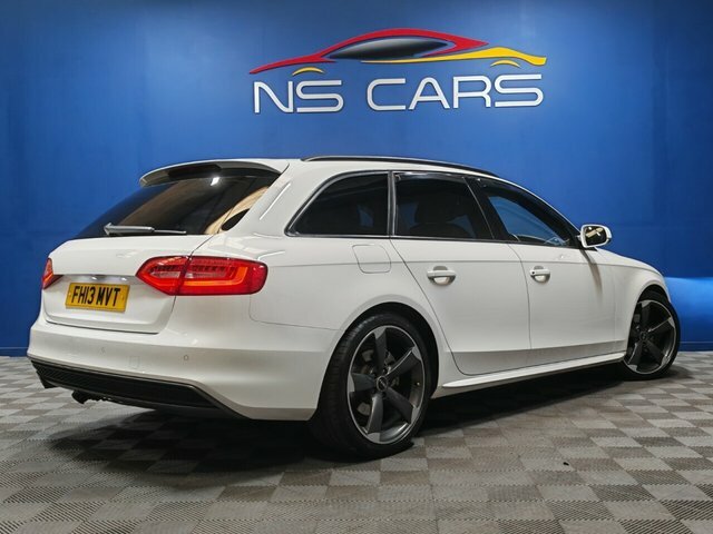 Audi A4 Avant Tdi Black Edition Estate White #5