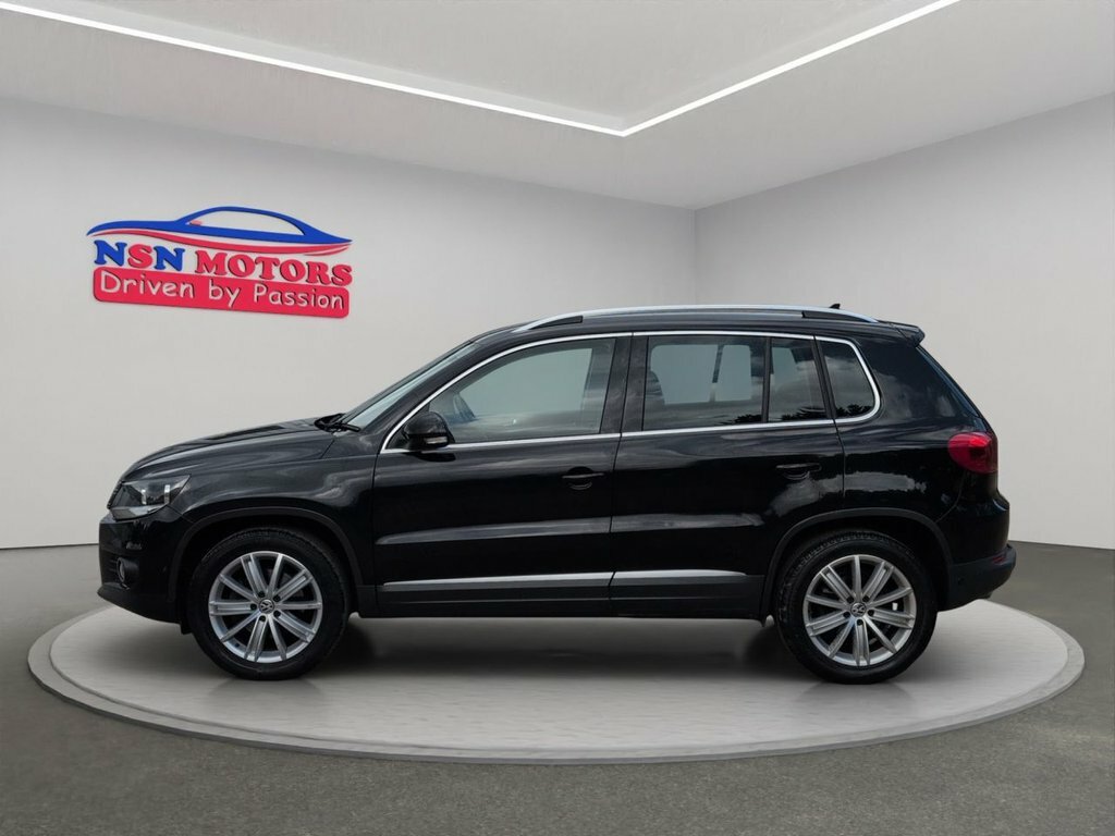 Volkswagen Tiguan 2.0 Tdi Bluemotion Tech Match Edition Suv Dies HV16AYP Black #3