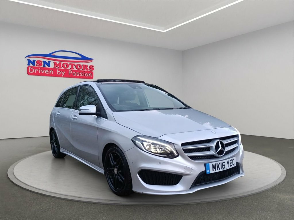 Mercedes-Benz B Class 1.5 B180d Amg Line Premium Plus Mpv 7 Silver