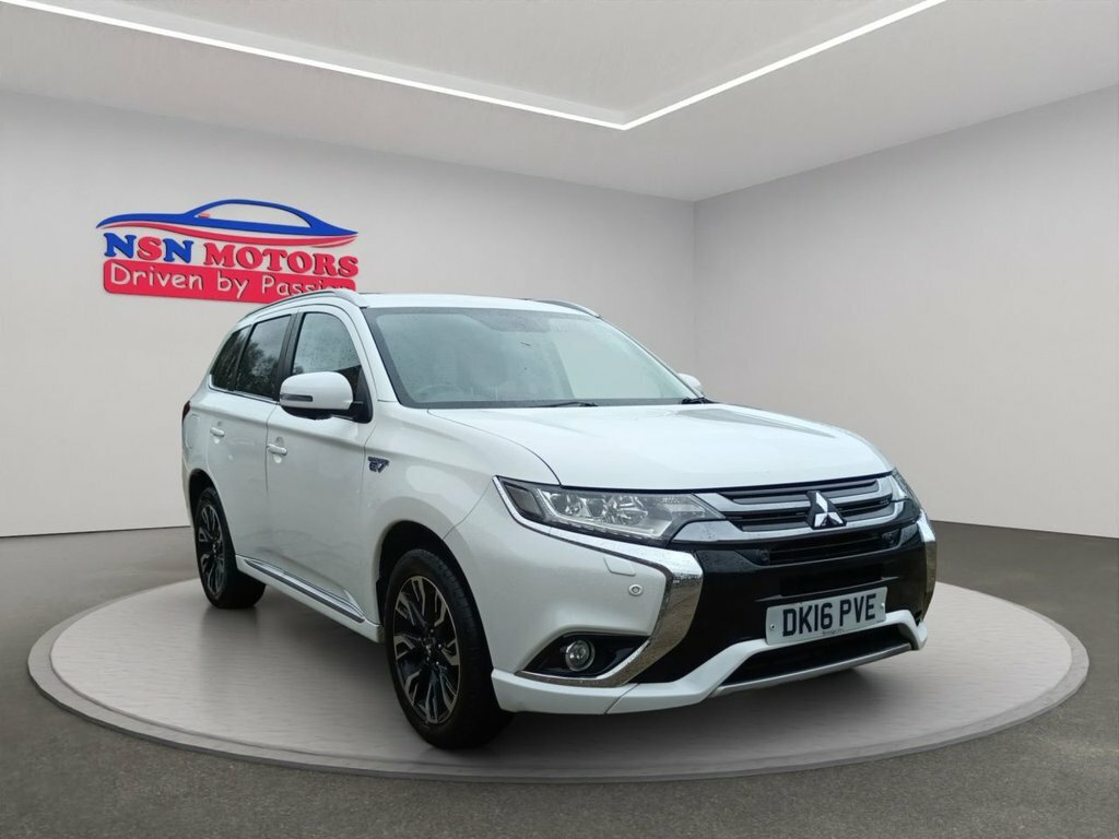 Mitsubishi Outlander 2.0H 12Kwh Gx4hs Suv Plug-in Hybrid Cvt White