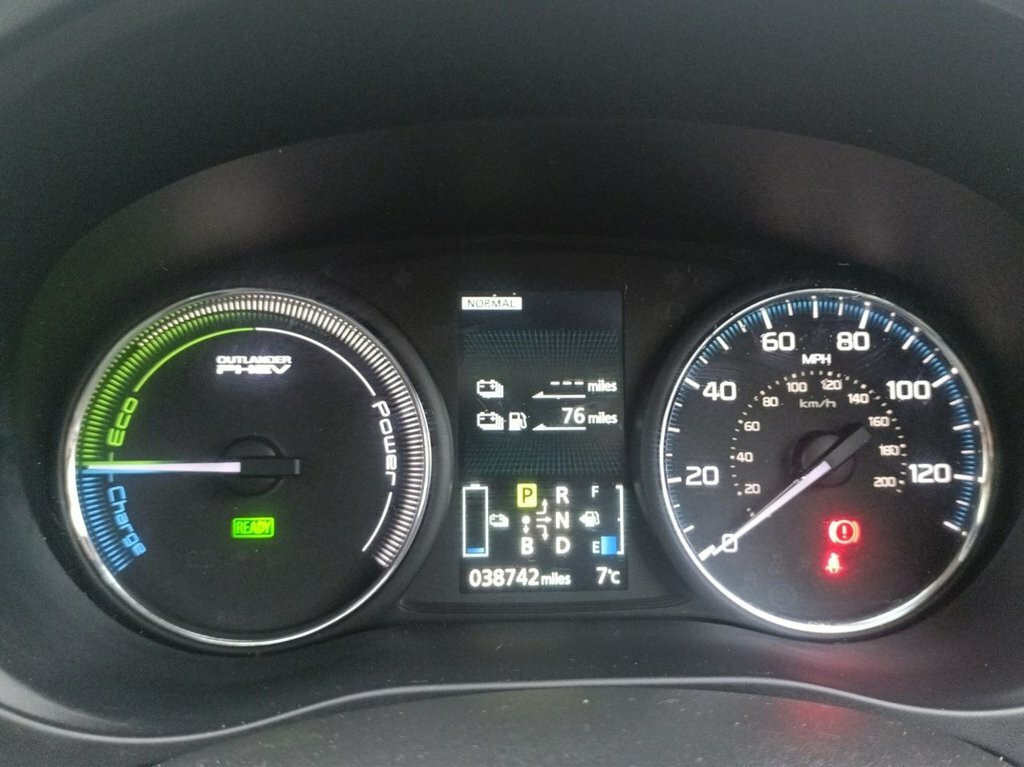 Mitsubishi Outlander 2.0H 12Kwh Gx4h Suv Plug-in Hybrid Cvt Blue #5