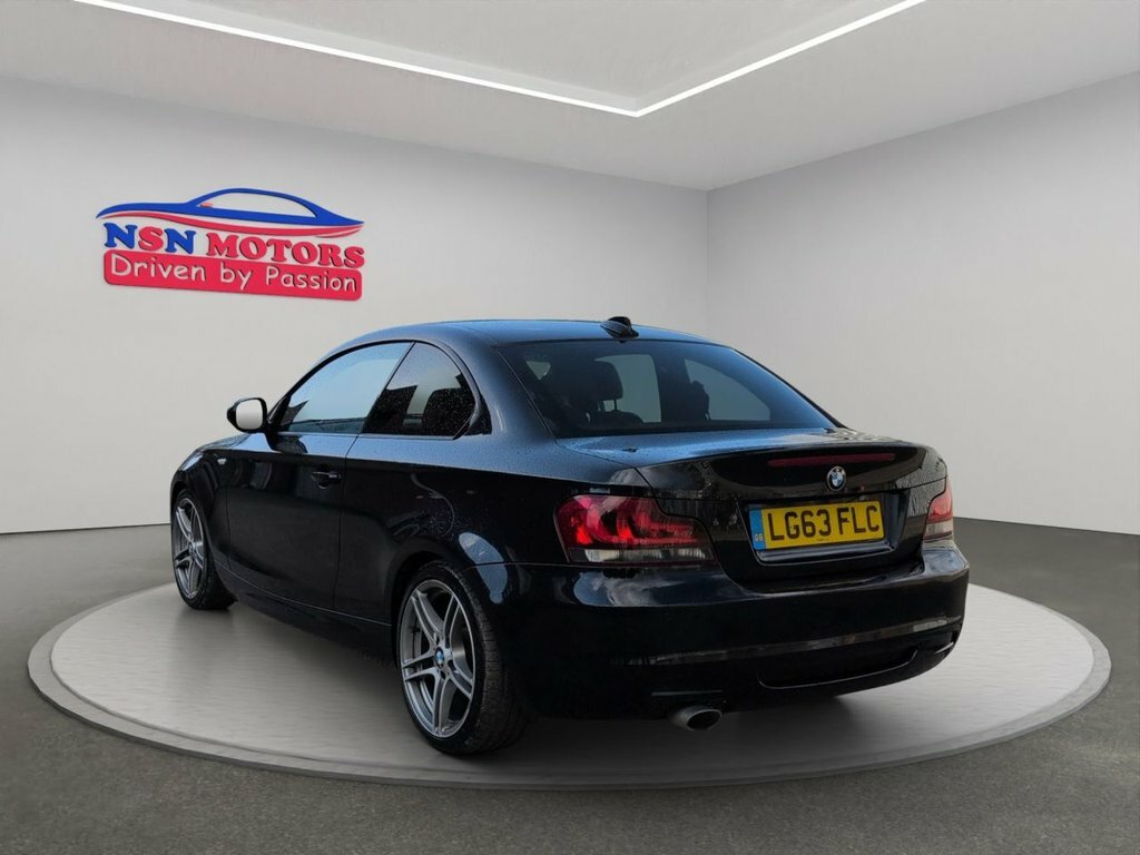 BMW 1 Series 2.0 118D Sport Plus Edition Coupe Black #2