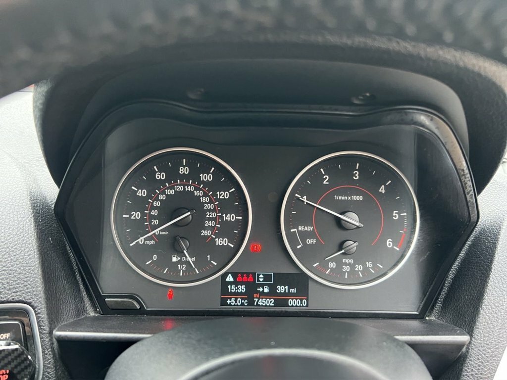 BMW 1 Series 1.5 116D M Sport Hatchback Euro AK65KUG Black #5