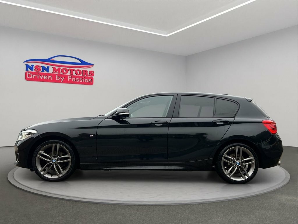 BMW 1 Series 1.5 116D M Sport Hatchback Euro AK65KUG Black #3