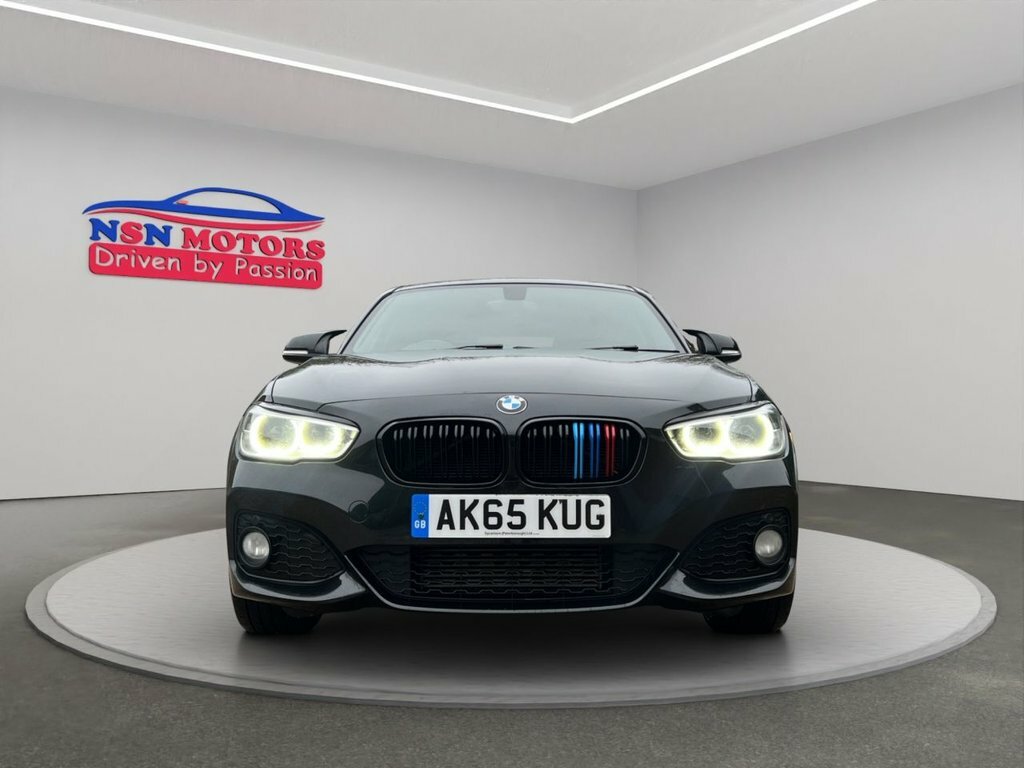 BMW 1 Series 1.5 116D M Sport Hatchback Euro AK65KUG Black #6