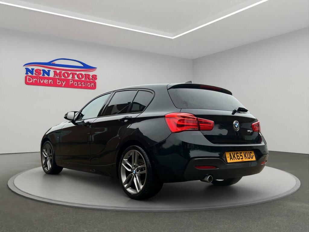 BMW 1 Series 1.5 116D M Sport Hatchback Euro AK65KUG Black #2