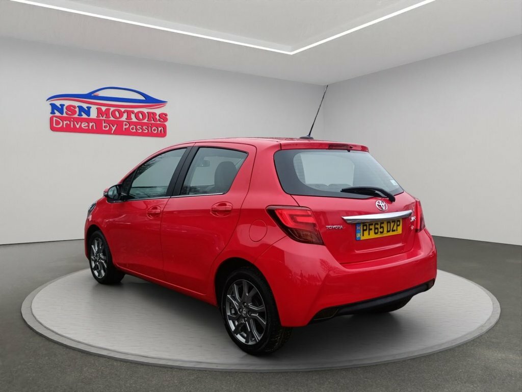 Toyota Yaris 1.33 Dual Vvt-i Excel Hatchback PF65DZP Red #2