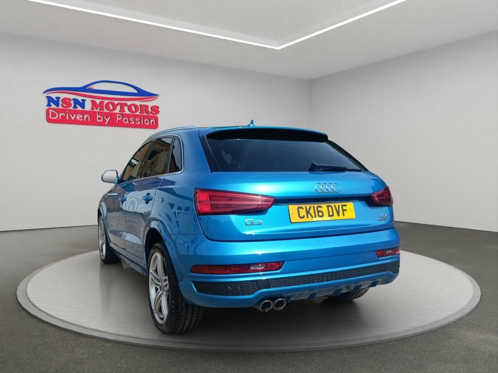 Audi Q3 2.0 Tdi S Line Plus Suv S Tronic Quattr CK16DVF Blue #2