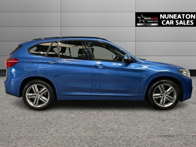 BMW X1 2.0 20D M Sport Suv Xdrive Euro 6 FY69UWT Blue #2