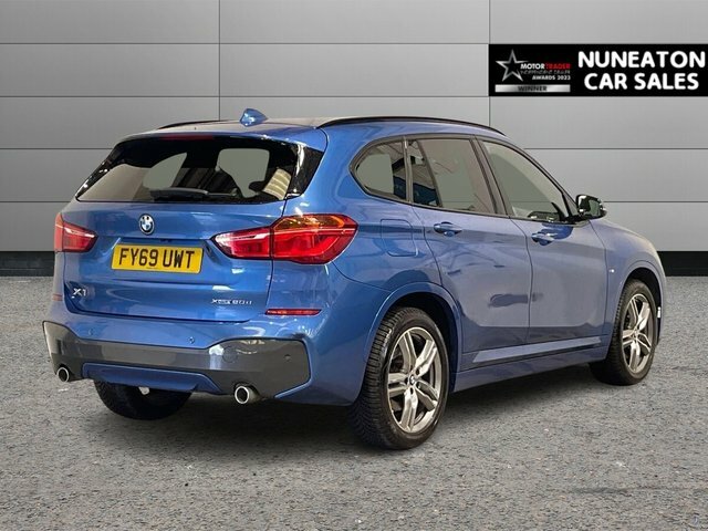BMW X1 2.0 20D M Sport Suv Xdrive Euro 6 FY69UWT Blue #3