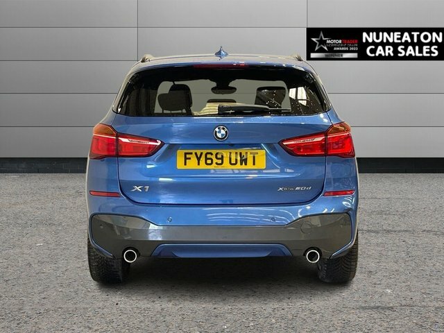BMW X1 2.0 20D M Sport Suv Xdrive Euro 6 FY69UWT Blue #4