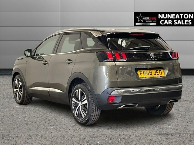 Peugeot 3008 1.2 Puretech Gt Line Suv Euro 6 FM69JEO Grey #5