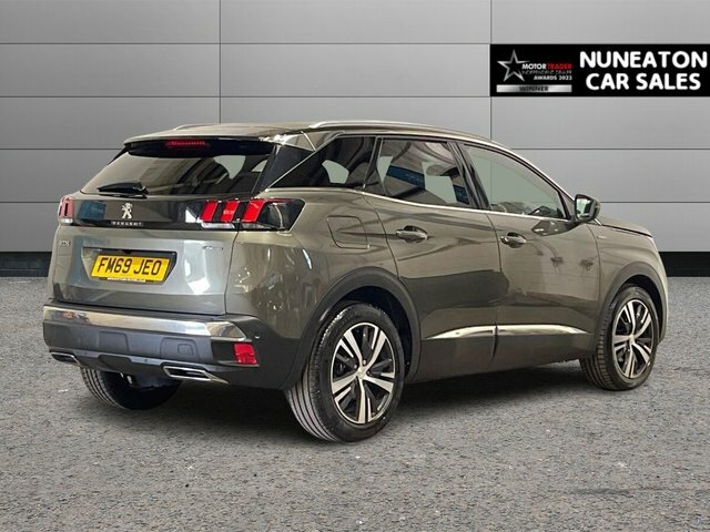 Peugeot 3008 1.2 Puretech Gt Line Suv Euro 6 FM69JEO Grey #3