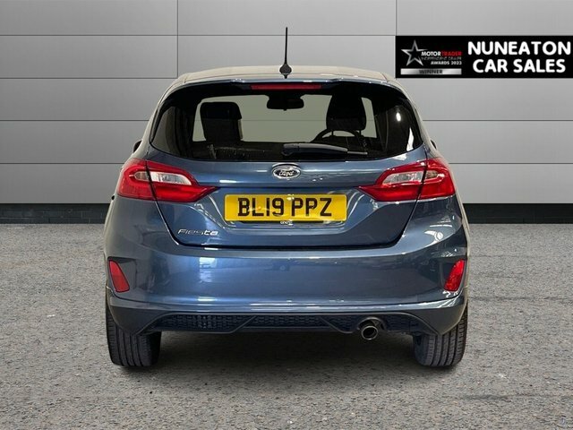 Ford Fiesta 1.0T Ecoboost Gpf St-line Hatchback Man BL19PPZ Blue #4