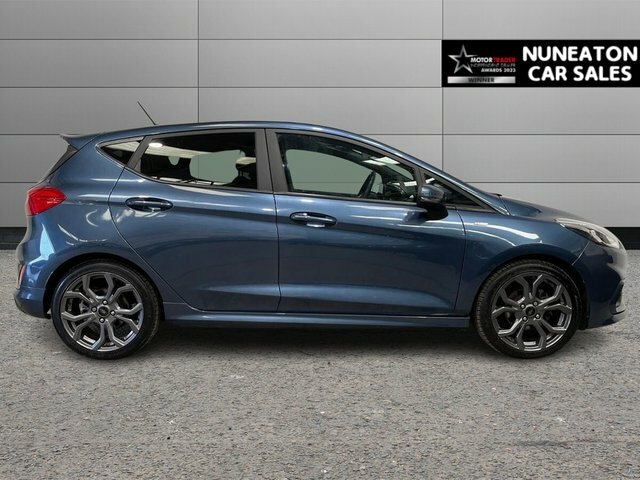 Ford Fiesta 1.0T Ecoboost Gpf St-line Hatchback Man BL19PPZ Blue #2