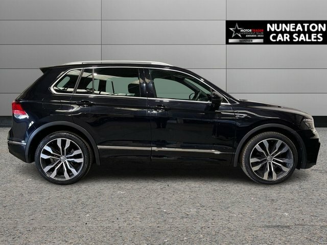 Volkswagen Tiguan 2.0 Tdi Bluemotion Tech R-line Suv Dsg RO17UOG Black #2