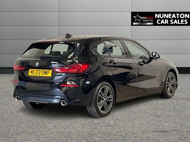 BMW 1 Series 2.0 118D Sport Lcp Hatchback E ML22OWF Black #3
