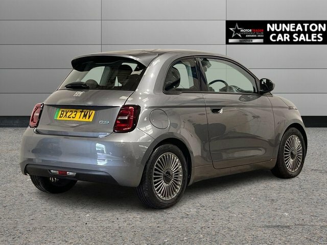Fiat 500E 42Kwh Icon Hatchback 118 Ps BX23TMV Grey #3