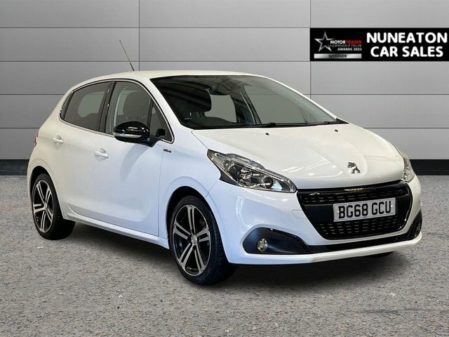 Peugeot 208 1.2 Puretech Gpf Gt Line Hatchback Eat White