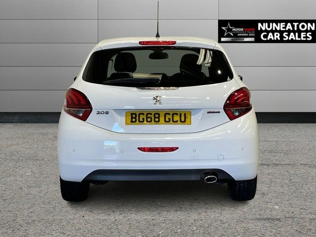 Peugeot 208 1.2 Puretech Gpf Gt Line Hatchback Eat White #4