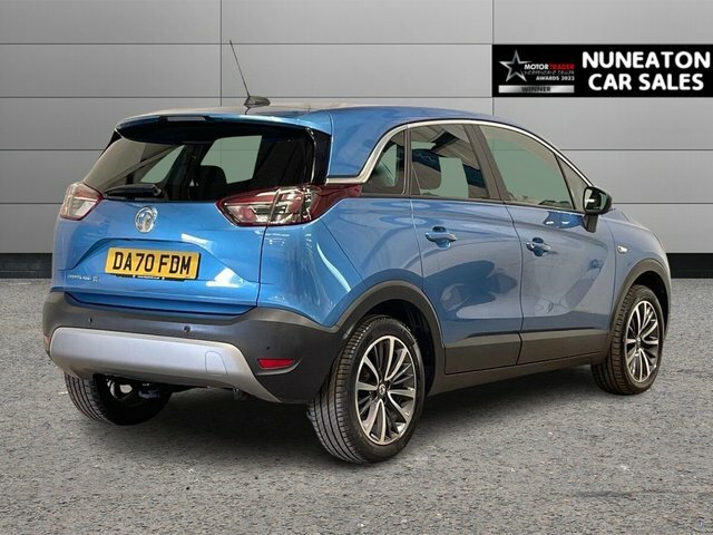 Vauxhall Crossland X 1.2 Turbo Elite Nav Suv Euro 6 S DA70FDM Blue #3