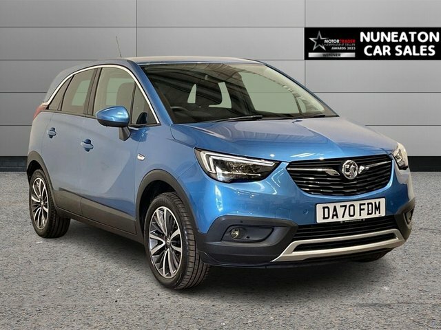 Vauxhall Crossland X 1.2 Turbo Elite Nav Suv Euro 6 S Blue