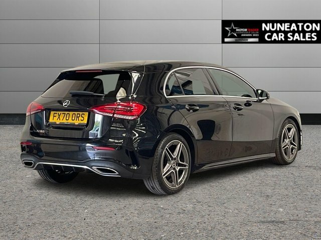 Mercedes-Benz A Class 1.3 A180 Amg Line Hatchback 7G-dct Euro FX70ORS Black #3