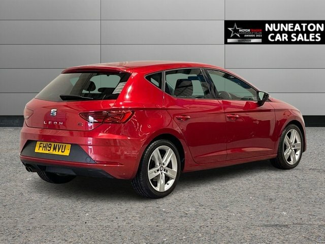 Seat Leon 1.5 Tsi Evo Fr Hatchback Euro 6 FH19MVU Red #3