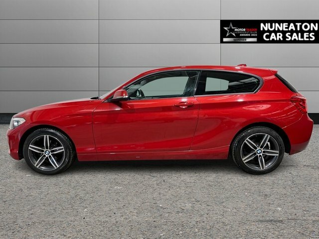 BMW 1 Series 1.5 118I Sport Hatchback Euro 6 VK67GXM Red #6