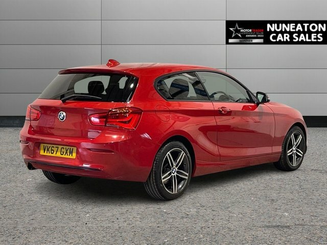 BMW 1 Series 1.5 118I Sport Hatchback Euro 6 VK67GXM Red #3