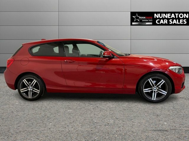 BMW 1 Series 1.5 118I Sport Hatchback Euro 6 VK67GXM Red #2