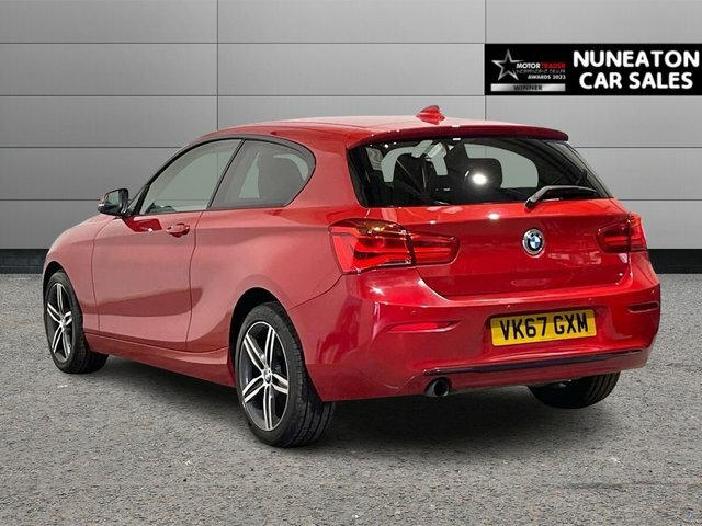 BMW 1 Series 1.5 118I Sport Hatchback Euro 6 VK67GXM Red #5
