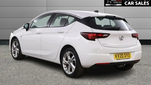 Vauxhall Astra 1.2 Turbo Sri Nav Hatchback Euro KV20DYD White #5